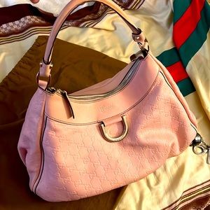 GUCCI GUCCISIMA PINK HOBO BEAUTIFUL ✨✨